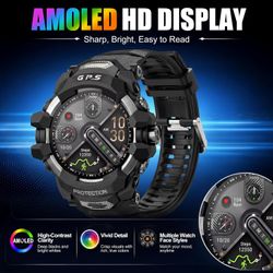 GPS Smart Watch AI Q&A Local Music Playback