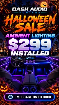 Car ambient lighting