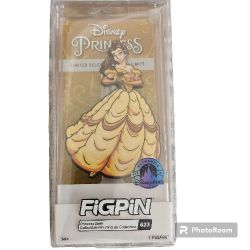 Princess Belle Beauty And The Beast Figpin 623 Parks LR Disney Pin *BRAND NEW *