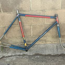 Follis Road Frame Set Vintage French Road Bike 53cm
