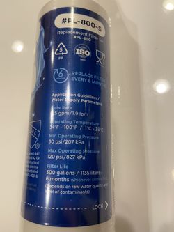 Pureline #PL-800-S Refrigerator Water Filter