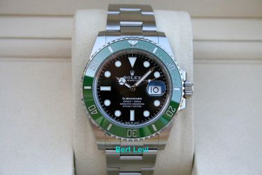 ROLEX 126610LV SUBMARINER WATCH GREEN BEZEL STARBUCKS - T4035