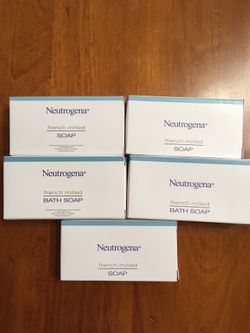 New! Neutrogena Travel Kit Soap Set of 5