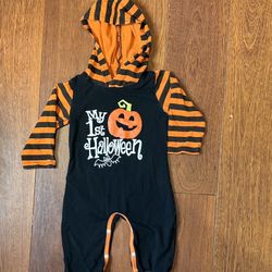 My First Halloween Romper