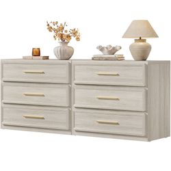 31.3" W 3-Drawer Nightstand Set of 2 with Oversized Large Storage , Modern Night Stands Bedside Table with Adjustable Feet & Gold Handles for Bedroom 