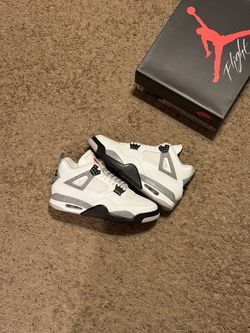 Jordan 4 White Cement (2025)