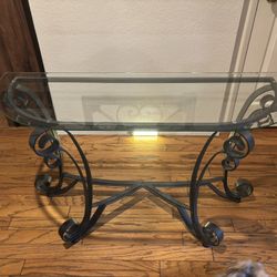 Entry Glass Table