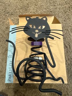 PartyLite Black Cat Votive Candle Holder