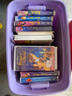 Disney VHS Tape Collection Lot