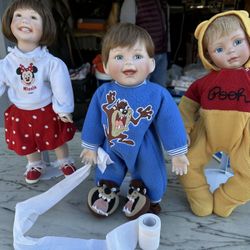 Collectible Disney Porcelain Dolls