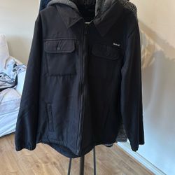 Hurley Jacket With Hoodie