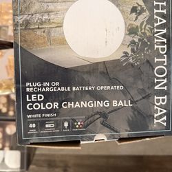 Led color changing  ball