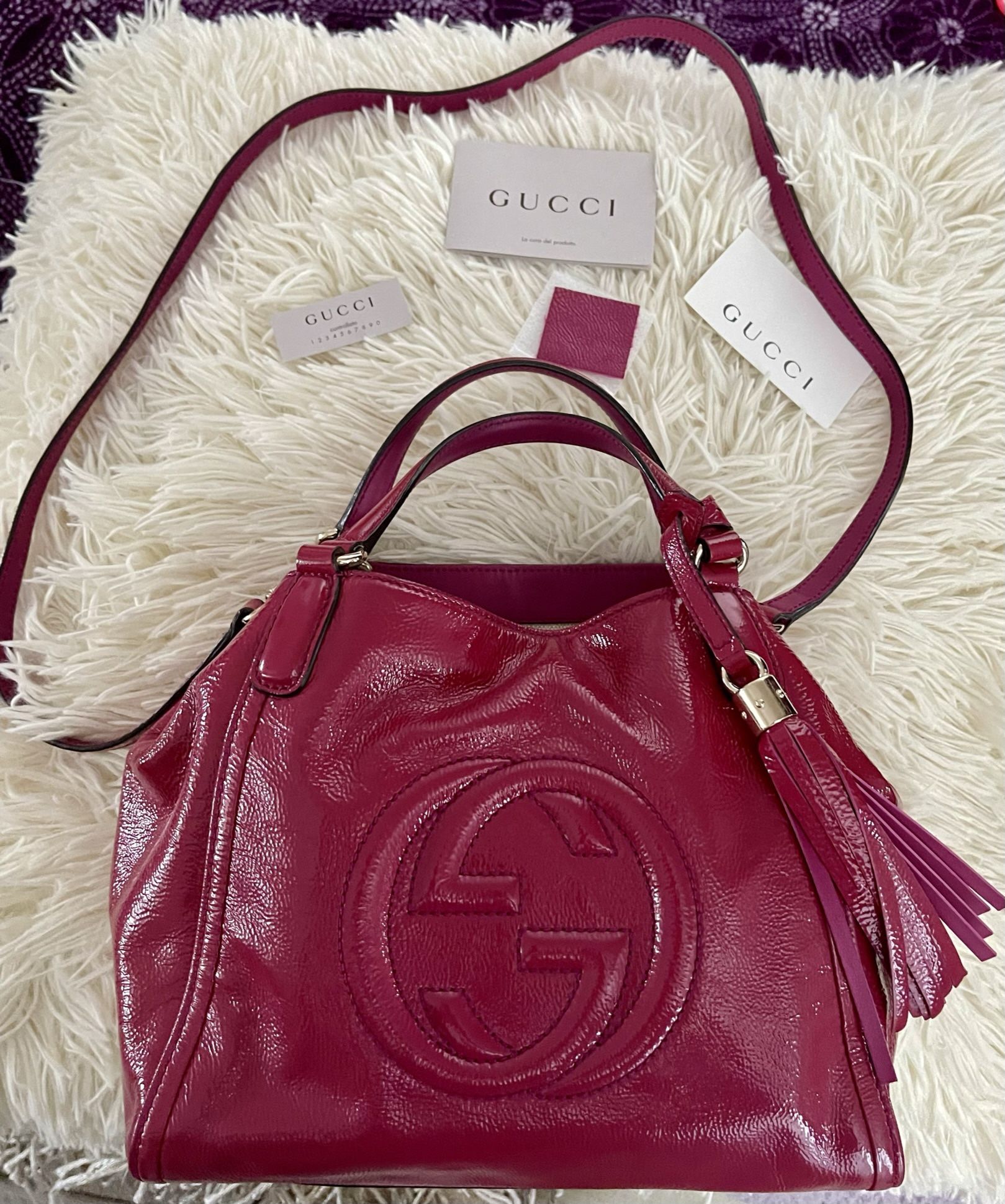 GUCCI MiCRO SOHO 2-Way Cross-body ~ PiNK