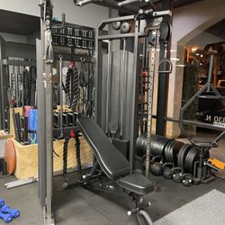 FUNCTIONAL TRAINER🔹WORKOUT HOME GYM EQUIPMENT 