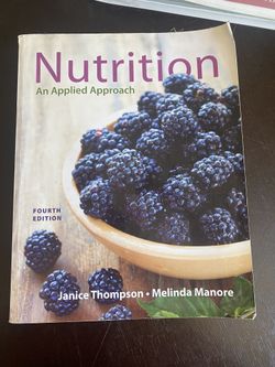 Nutrition Book Janice Thompson
