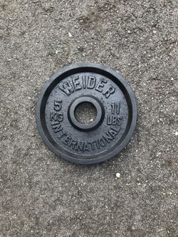 1-11lbs Olympic style weight