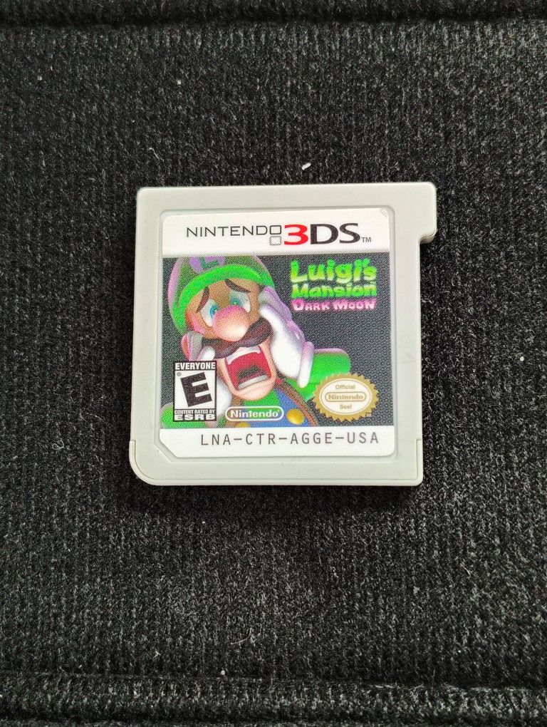 Luigi's Mansion Dark Moon Nintendo 3DS N3DS 2DS N2DS game no case