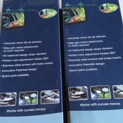 2 Towing Mirrors