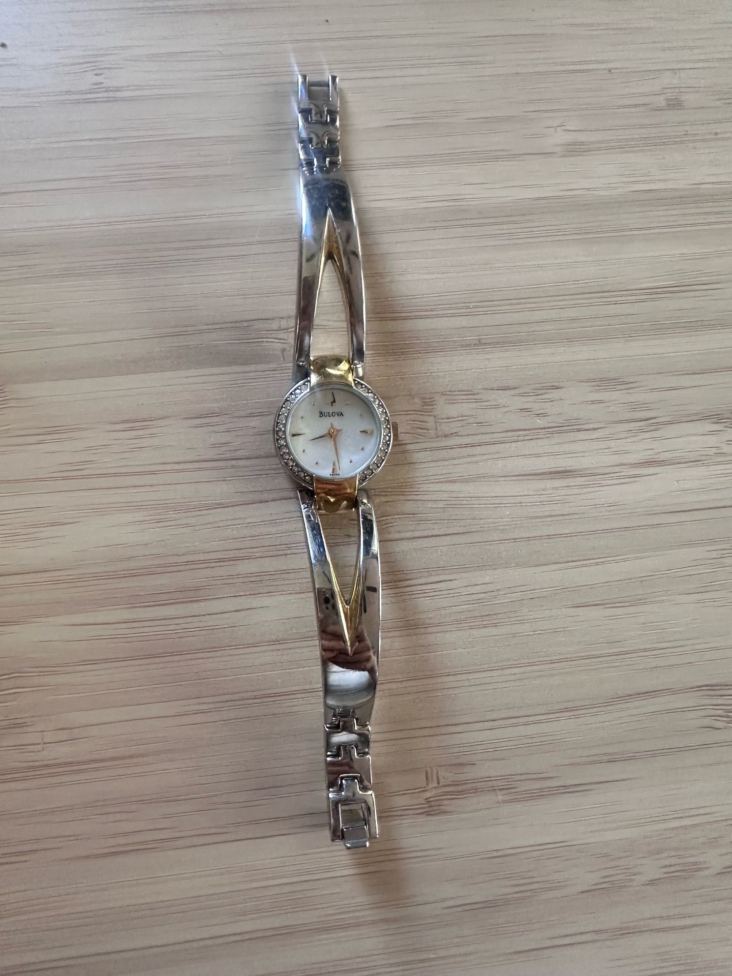 Bulova two tone women’s watch