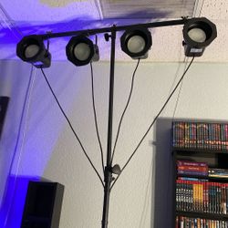 Lighting Fixture Trees With Four Appliances X 3