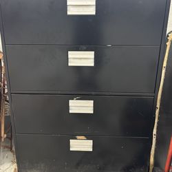 File cabinet metal 4 drawer