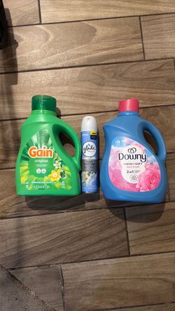 Gain detergent downy and glade all for $20