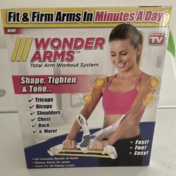 Wonder Arms Exercise Band Upper Body Arm Biceps Shoulder Chest Workout Machine