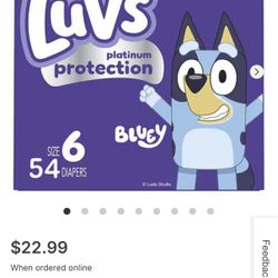 Diaper Luvs (never Use ) Open Box