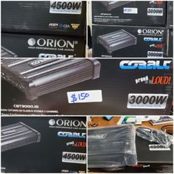 3000WTTS MAX ORION MONOBLOCK AMPLIFIER 