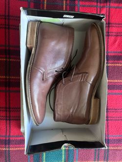 Men's Topman Smooth Leather Chukka Size 9