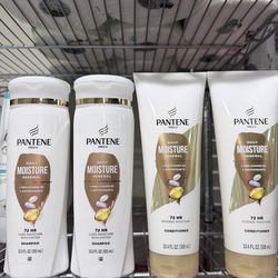 PANTENE PRO- V DAILY MOISTURE SHAMPOO & CONDITIONER