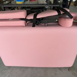 Pink Massage Table 