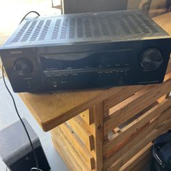 Denon Receiver  And Yamah Sub 