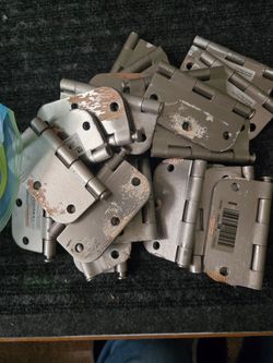 Satin Nickle Hinges