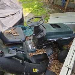 Craftsman Riding Lawn Mower With Bag