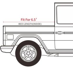 2007-2013 Toyota Tacoma |Fleetside 6.5' Bed (78