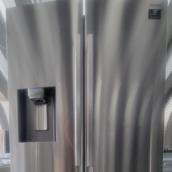 Gorgeous 2021 Samsung Stainless Counter Depth French Door Refrigerator
