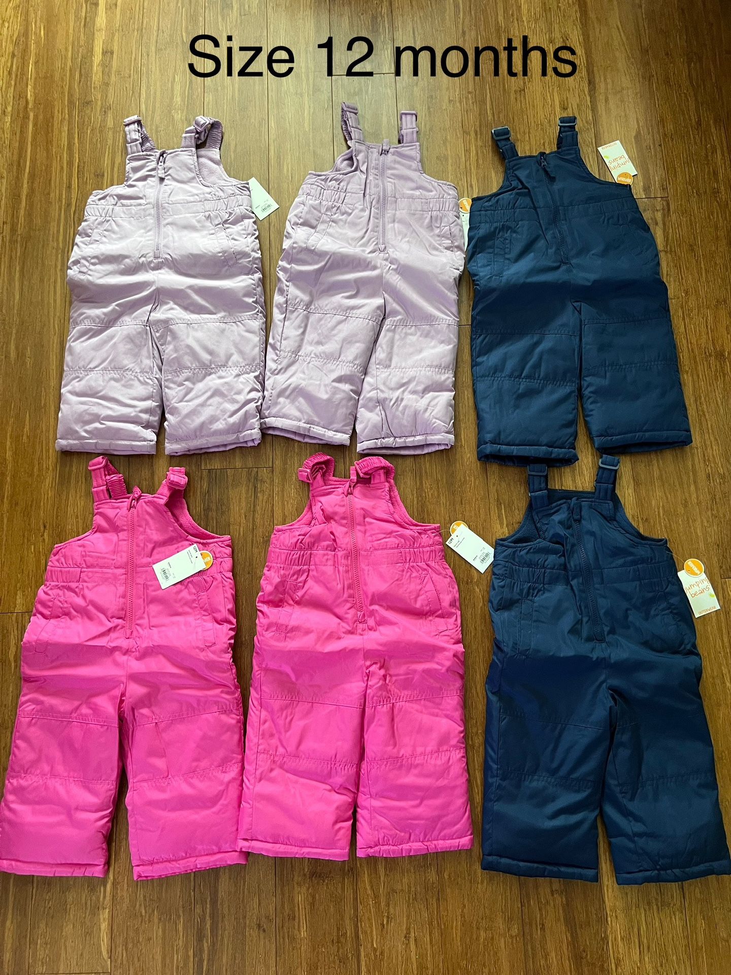 Baby Snow Bib Size 12 Months