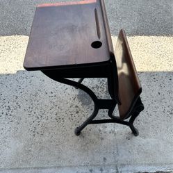 Antique School Desk