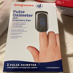 Walgreens Pulse Oximeter with Respiratory Rate