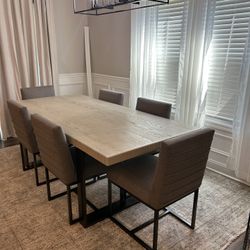 Dining Room Table With 6 Chairs