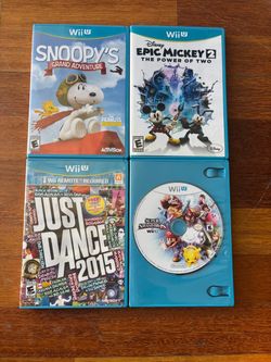 Wii U Games Bundle - 30 For Everything