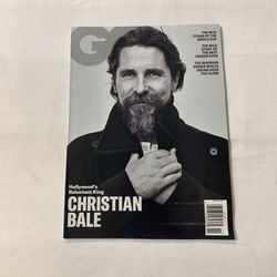 GQ Christian Bale “Hollywood’s King” Issue November 2022 Magazine 
