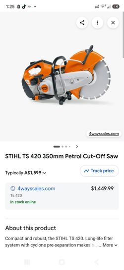 Stihl cut off saw