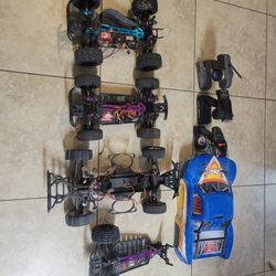 Rc Trucks (For Repair Or Parts)