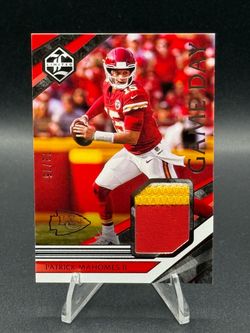 2021 Panini Limited Game Day #GD-PM Patrick Mahomes II Player Worn Patch #/75