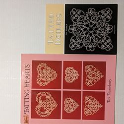 Set Of 2 Tatting Lace Books
