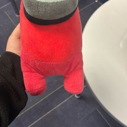 Red Among Us Character