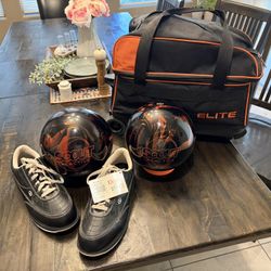 New Undrilled Bowling Balls + Roller Bag + New Dexter Shoes