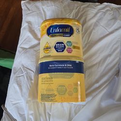 Enfamil double pack 2 - 20.7oz tubs brand new